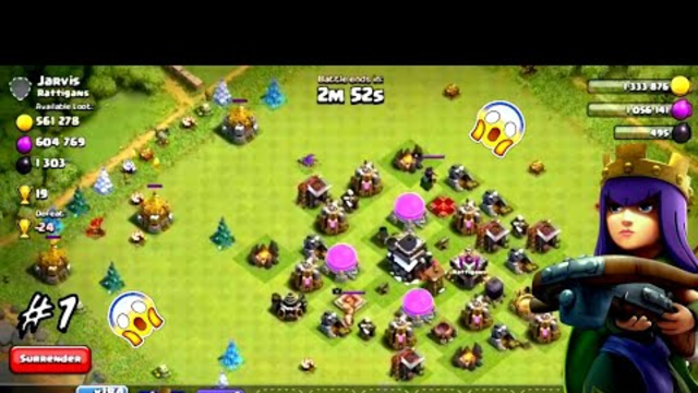 Attack Base Imut - Clash of Clans #1