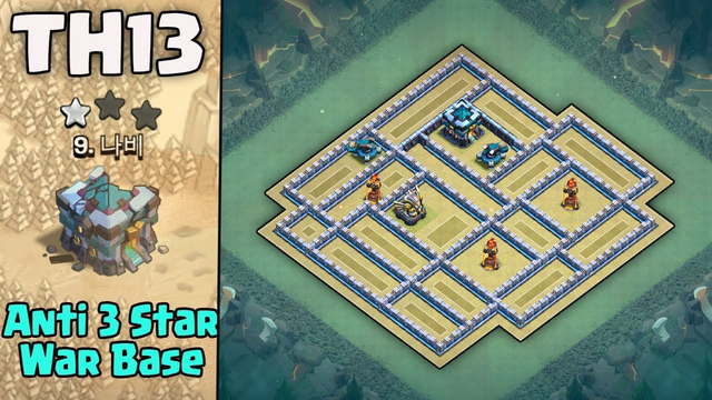 New Townhall 13 (TH13) War Base Anti 2?3 Star | Base Link With Replays (Clash of Clans) 2020