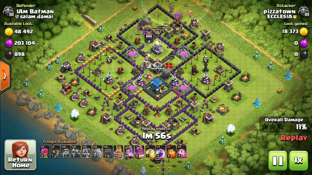 Pushing in Clash of Clans part 3