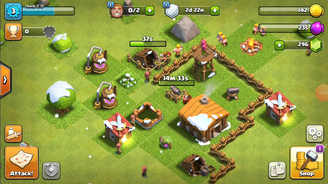 First video clash of clans