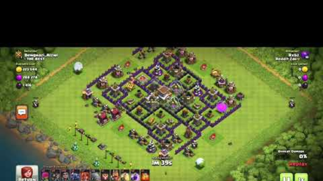 Best TH8 Trophy Pushing Attack Strategy! (Clash Of Clans)