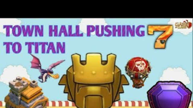 Clash Of Clans//Town Hall 7 Pushing //Live Stream//HINDI//