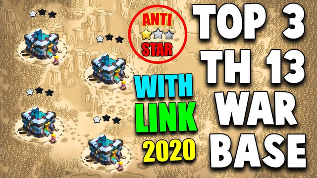 TOP 3 TH13 WAR BASE 2020 WITH *COPY LINK* | Best Town Hall 13 War Base | Clash of Clans