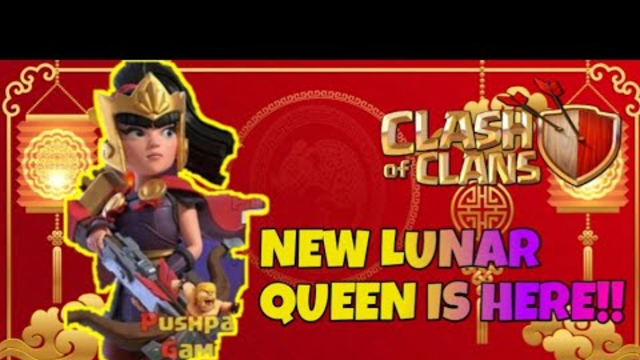 New February Lunar queen is here!!|Upcoming Archer queen skin|Clash of clans India|Clash of victory|
