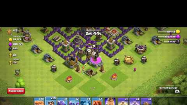 Best troop for clash of clans town hall 8
