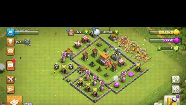 Who can beat my village in clash of clans?