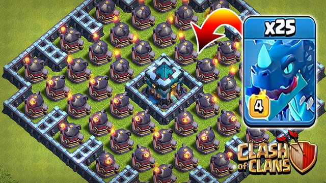 Max Electro dragon vs Max Roaster | Clash of Clans | Townhall 13 Troll base