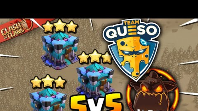 Final Attack DECIDER! Team Queso vs J'Off - 5v5 War (Clash of Clans)