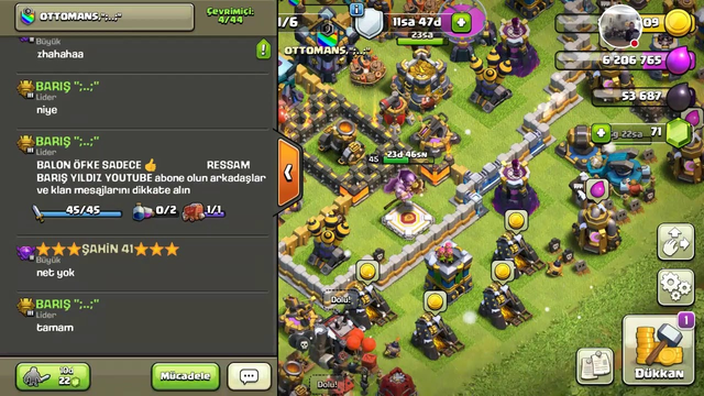 CLASH OF CLANS ONLINE TH13