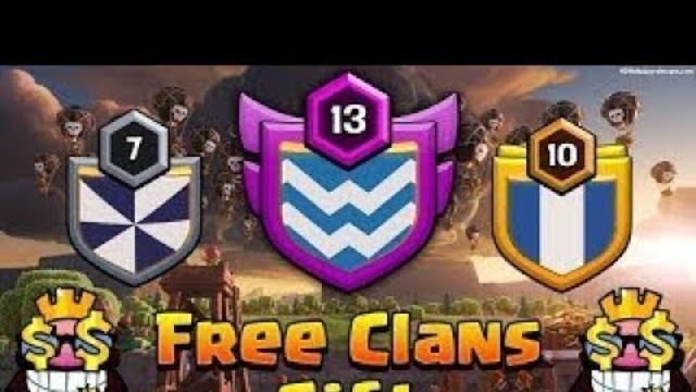 FREE CLAN GIVE AWAY level 7 - Clash Of Clans