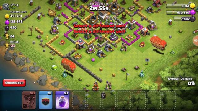 #CLASH OF CLAN BLOON ATTACK TOWN HALL 8 COC
