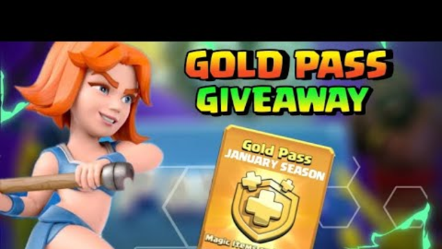 Gold Pass Giveaway || Season 10 primal Warden Skin || Clash Of Clans India