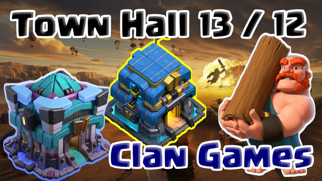 Clash of Clans Live (English Gameplay) Part 26 - Town Hall 13/12 Clan Games
