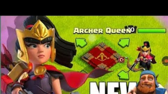 clash of clans new skin warrior queen