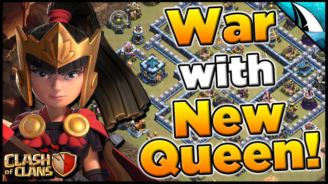 War with the NEW Queen Skin! Lunar New Year Queen | Clash of Clans