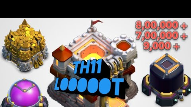 TH11 | CLASH OF CLANS | LOOT | QUEEN WALK | MINERS