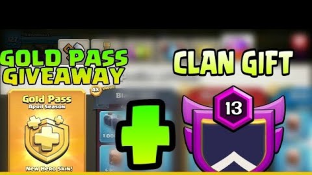 Level #9 Clan Giveaway + #Gold #Pass #Giveaway #Cocliveattack #livebasevisiting