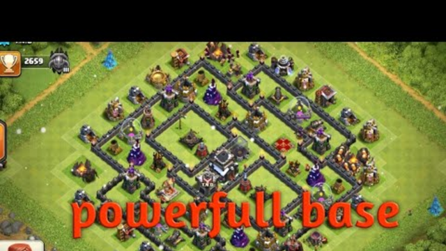 HOW TO MAKE STRONG HOME HOME BASE IN CLASH OF CLANS